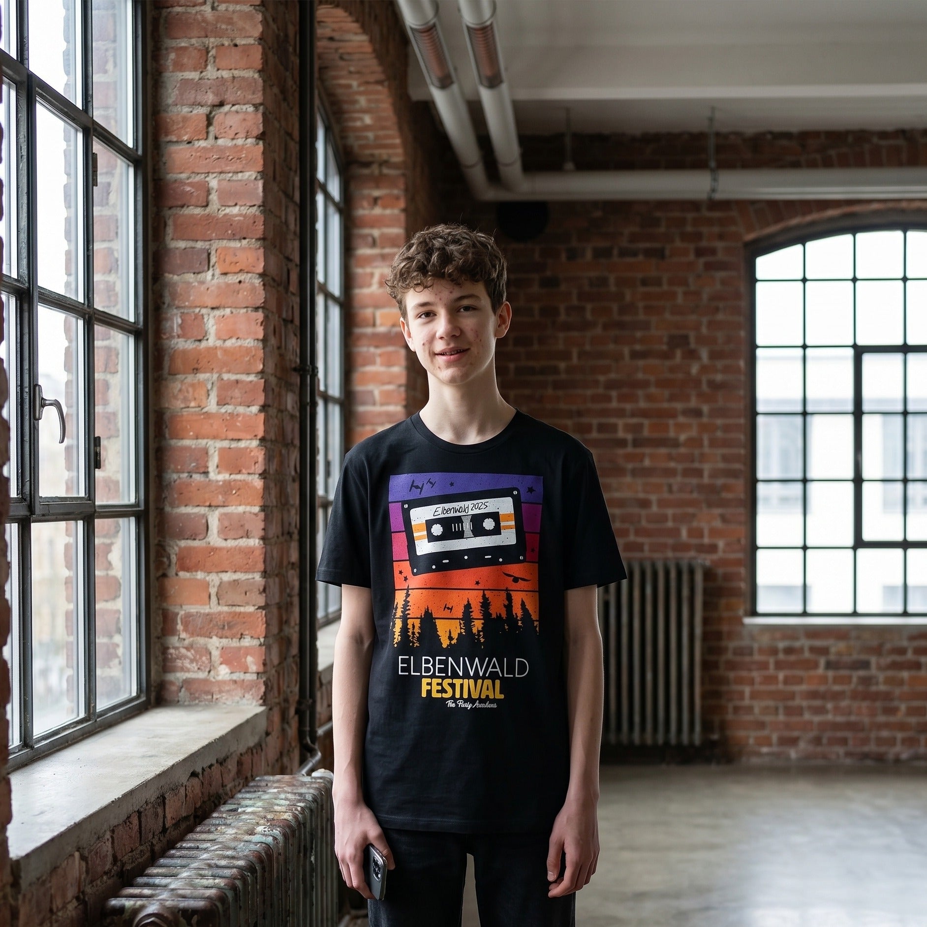 Product image Elbenwald Festival - Tape T-Shirt Black