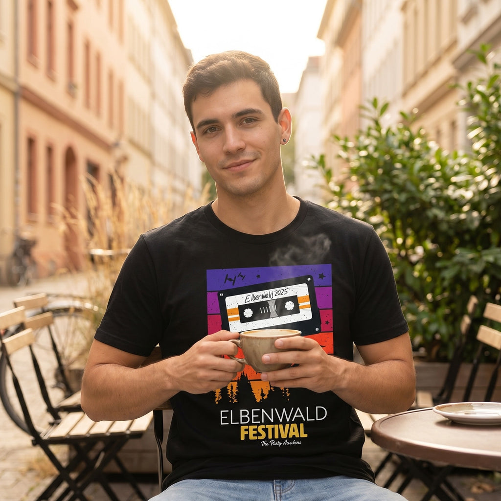 Product image Elbenwald Festival - Tape T-Shirt Black