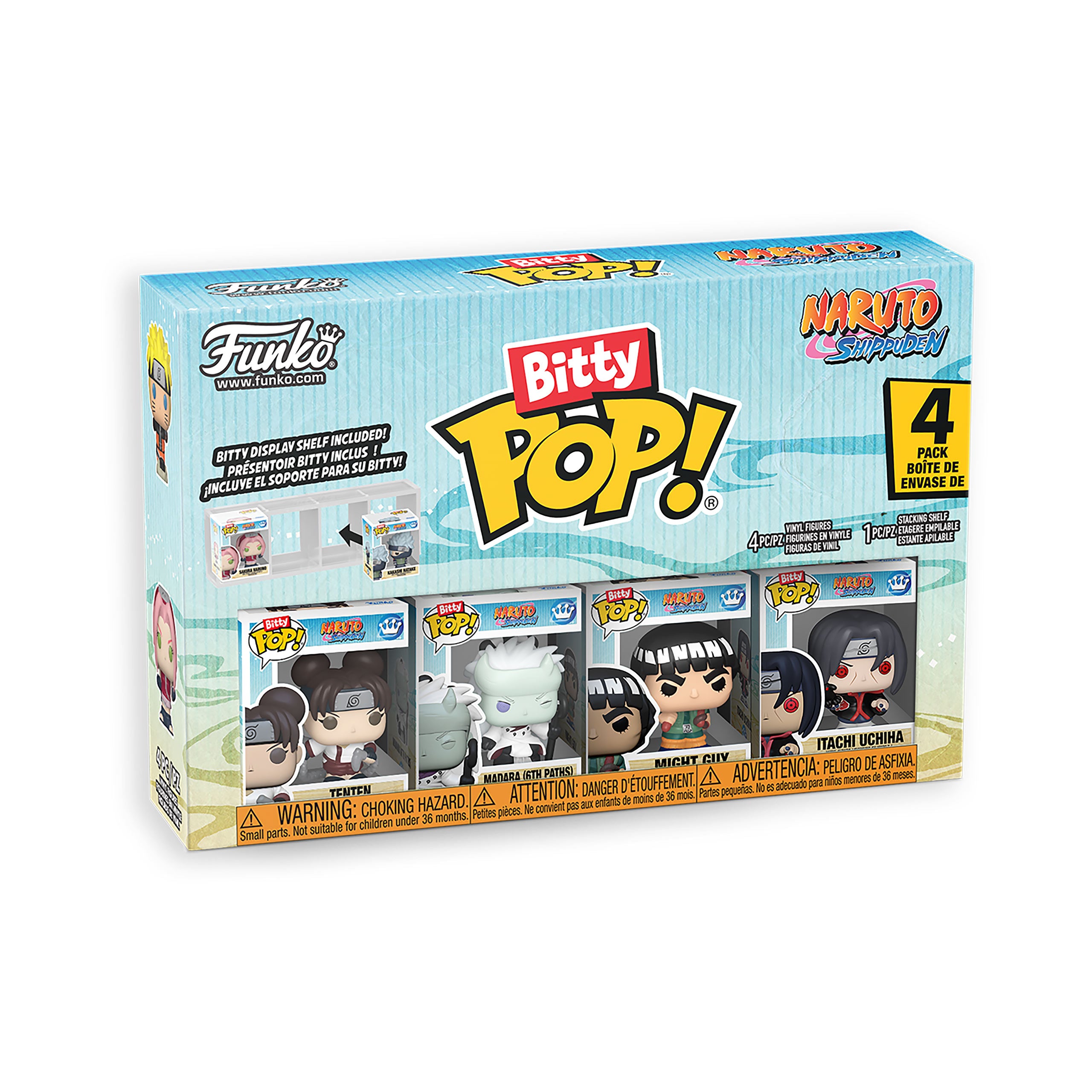 Product image Naruto - Battles Funko Bitty Pop 4-Pack Figure Set Series 3
