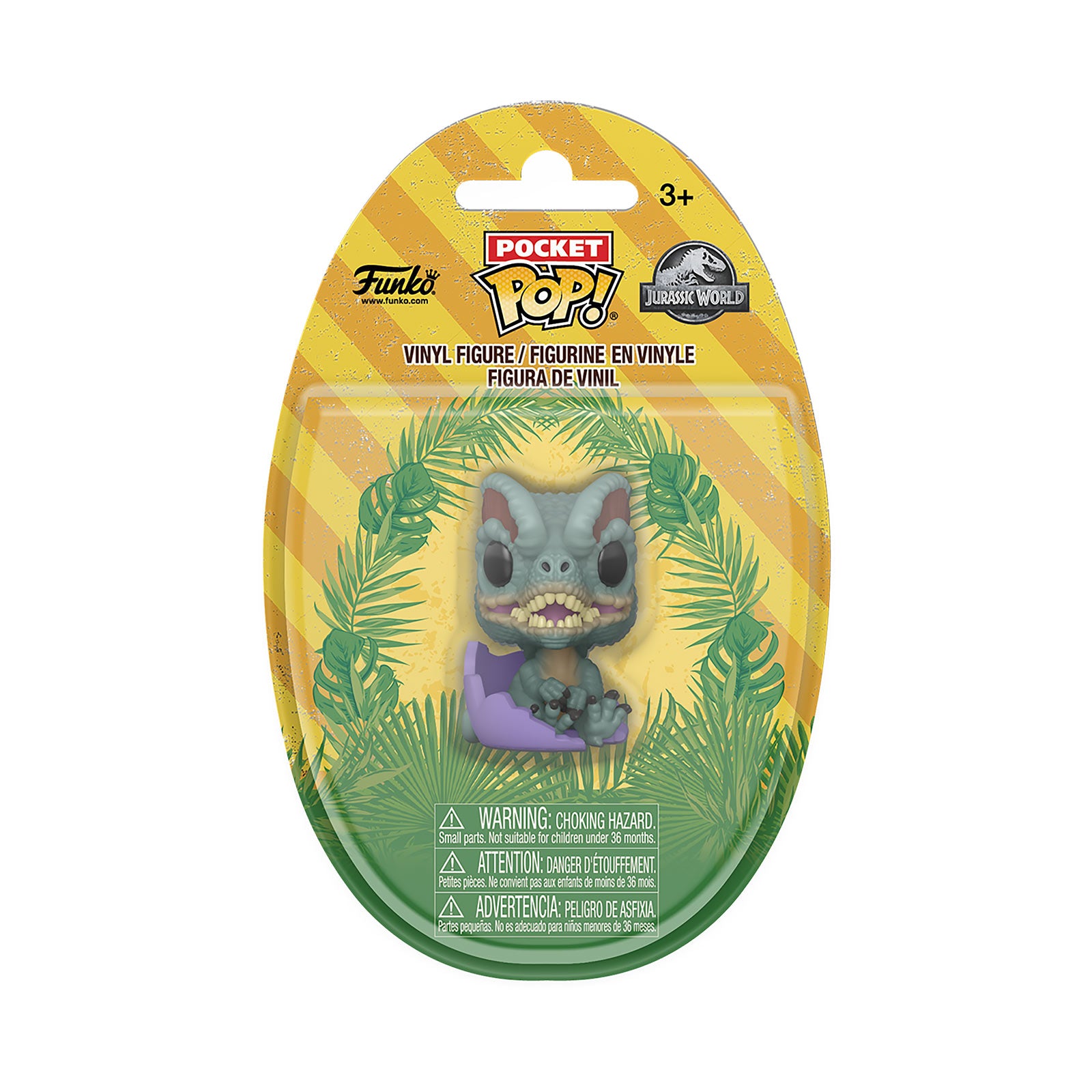 Product image Jurassic Park - Dilophosaurus Funko Pocket Pop Egg Figure