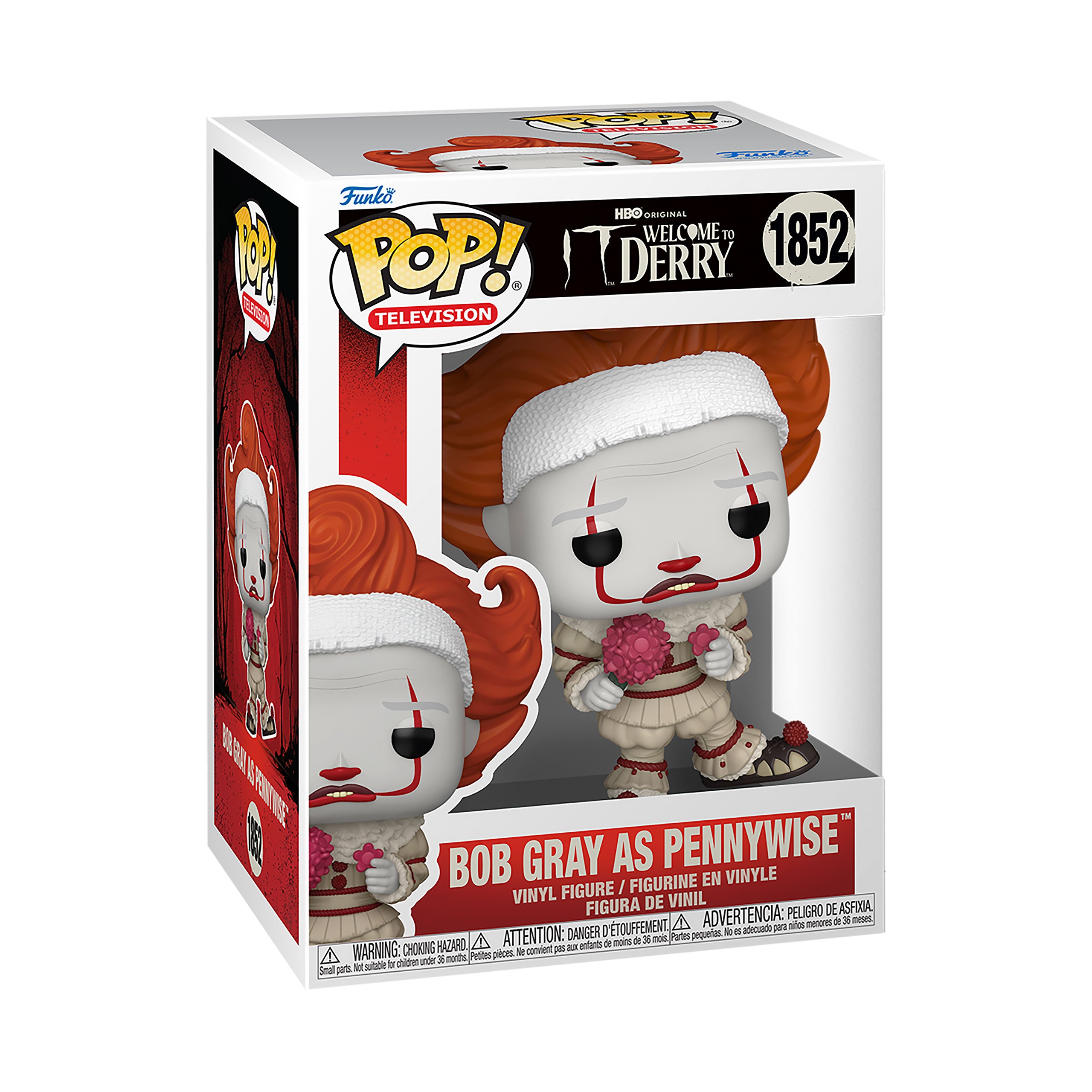 Product image Stephen King's IT: Welcome to Derry - Bob Gray as Pennywise Funko Pop! Figure