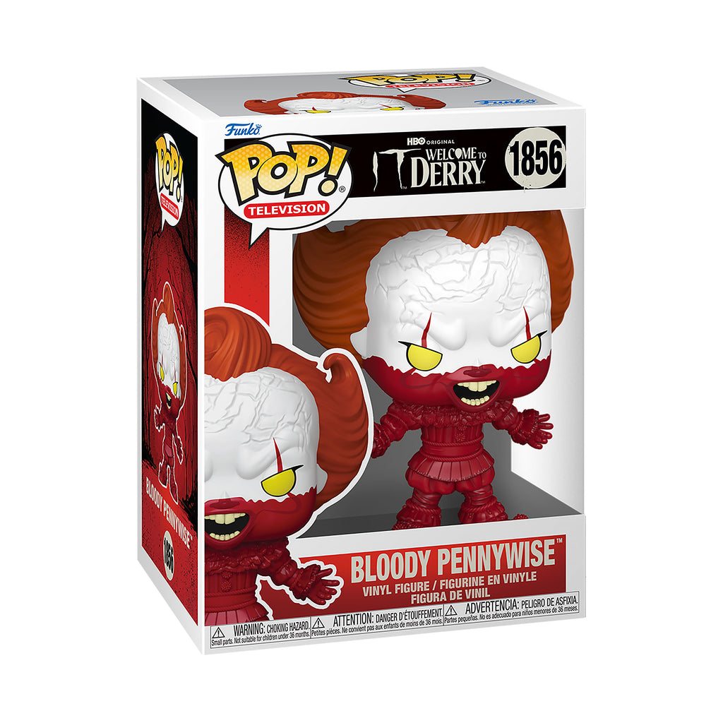Product image Stephen King's IT: Welcome to Derry - Bloody Pennywise Funko Pop Figure