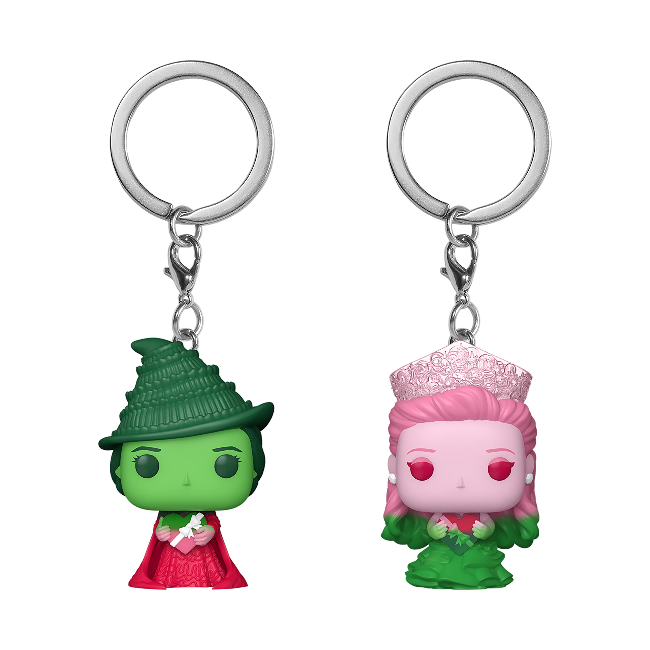 Product image Wicked - Glinda and Elphaba (Ombre) Funko Pop Keychain 2-Pack