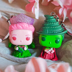 Product image Wicked - Glinda and Elphaba (Ombre) Funko Pop Keychain 2-Pack