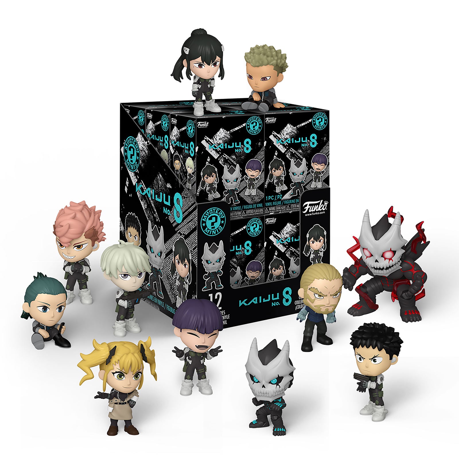 Product image Kaiju No. 8 - Mystery Minis Funko Pop Figure 12-Piece Display E1090371