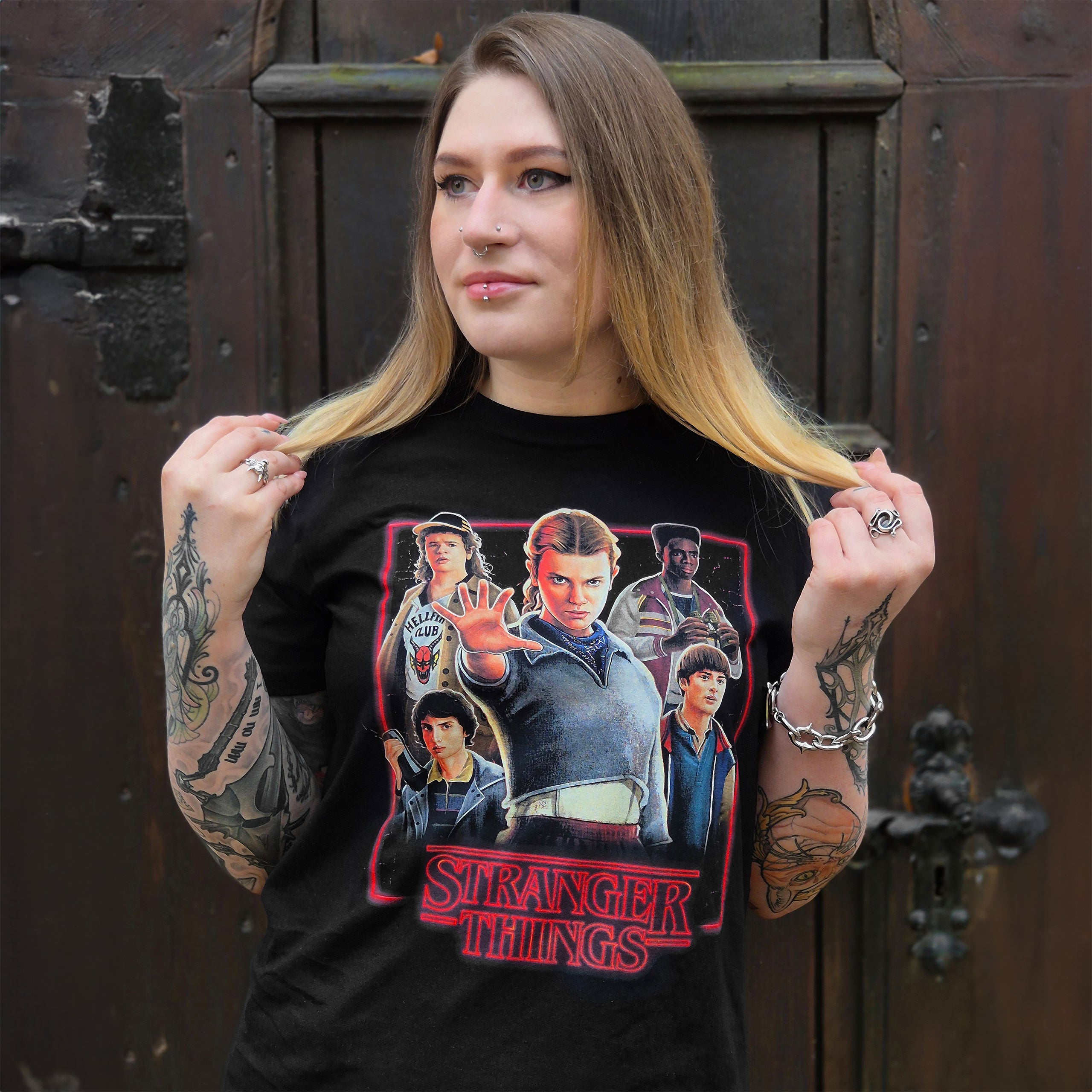 Product image Final Season Characters T-Shirt - Stranger Things