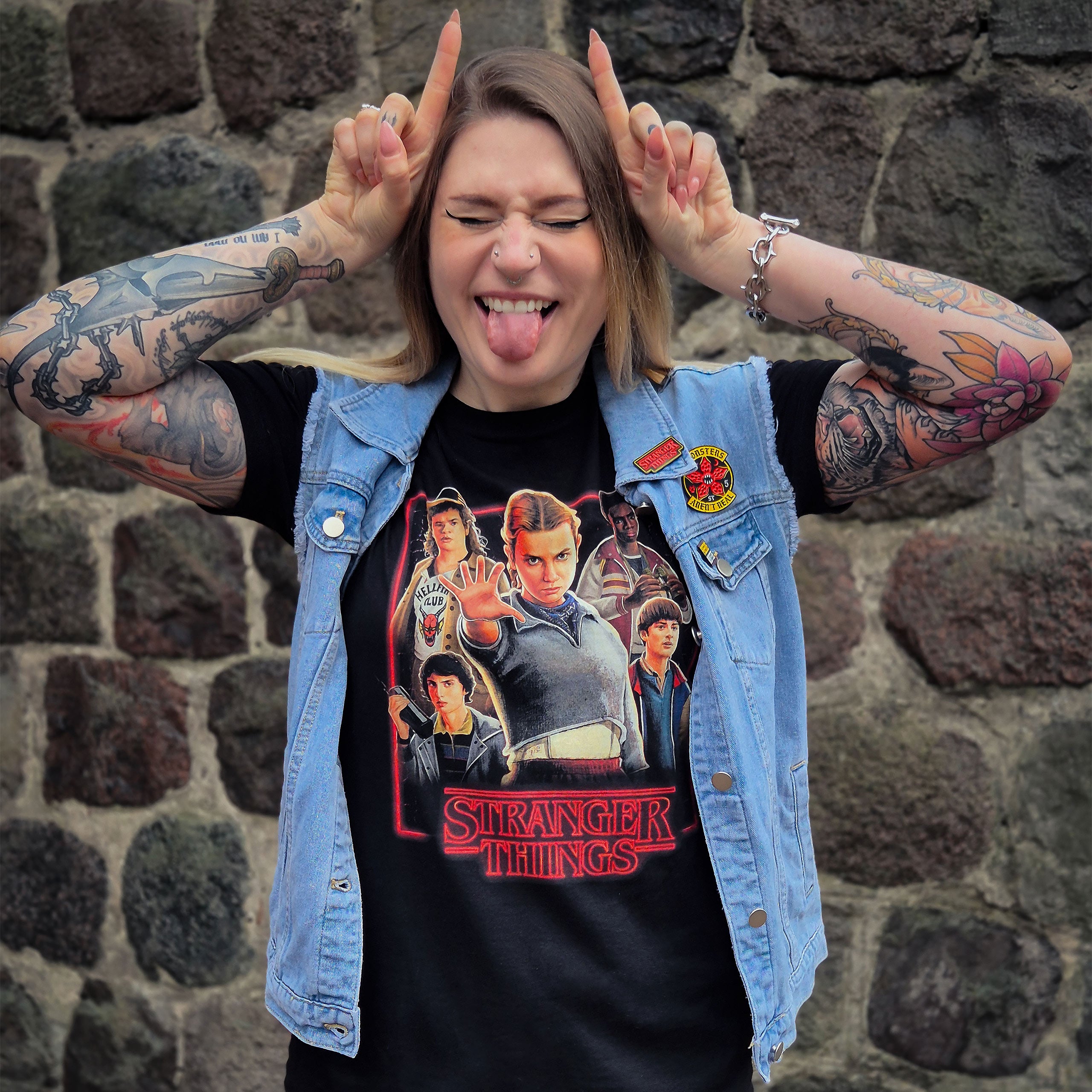 Product image Final Season Characters T-Shirt - Stranger Things