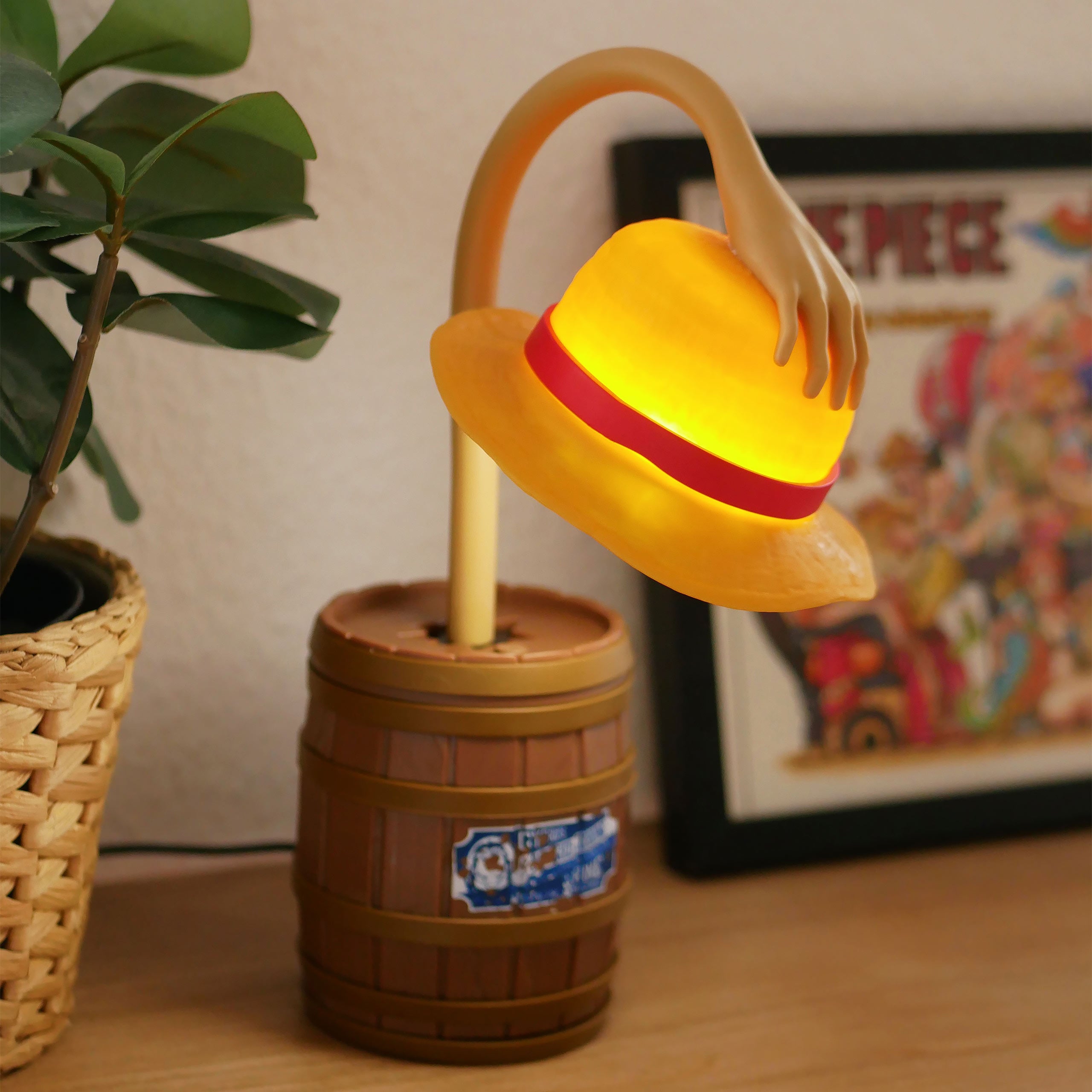 Product image One Piece - Straw Hat Table Lamp