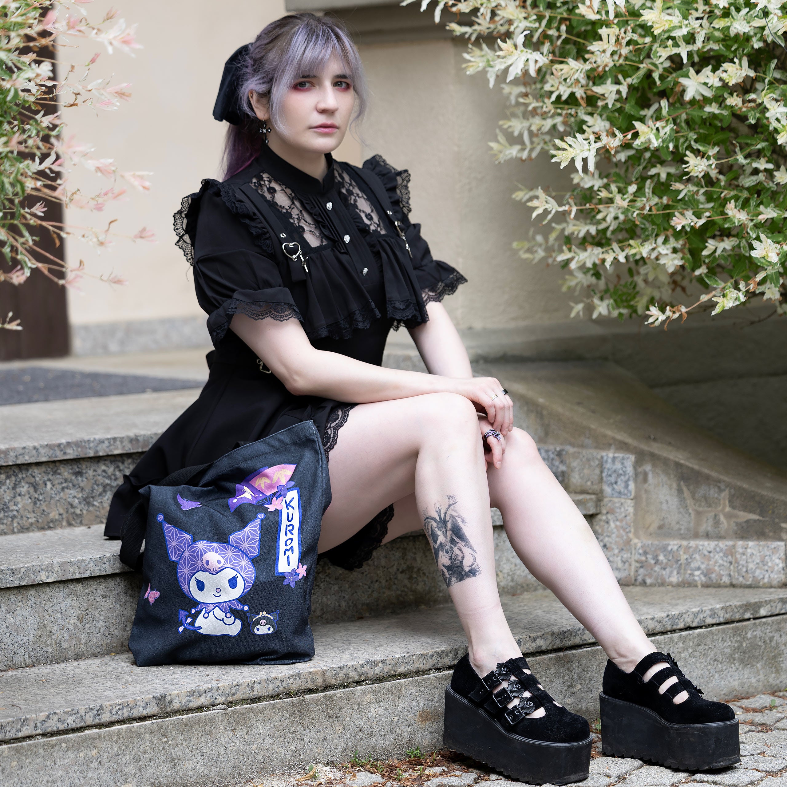 Product image Sanrio - Kuromi Hello Kitty and Friends Tote Bag