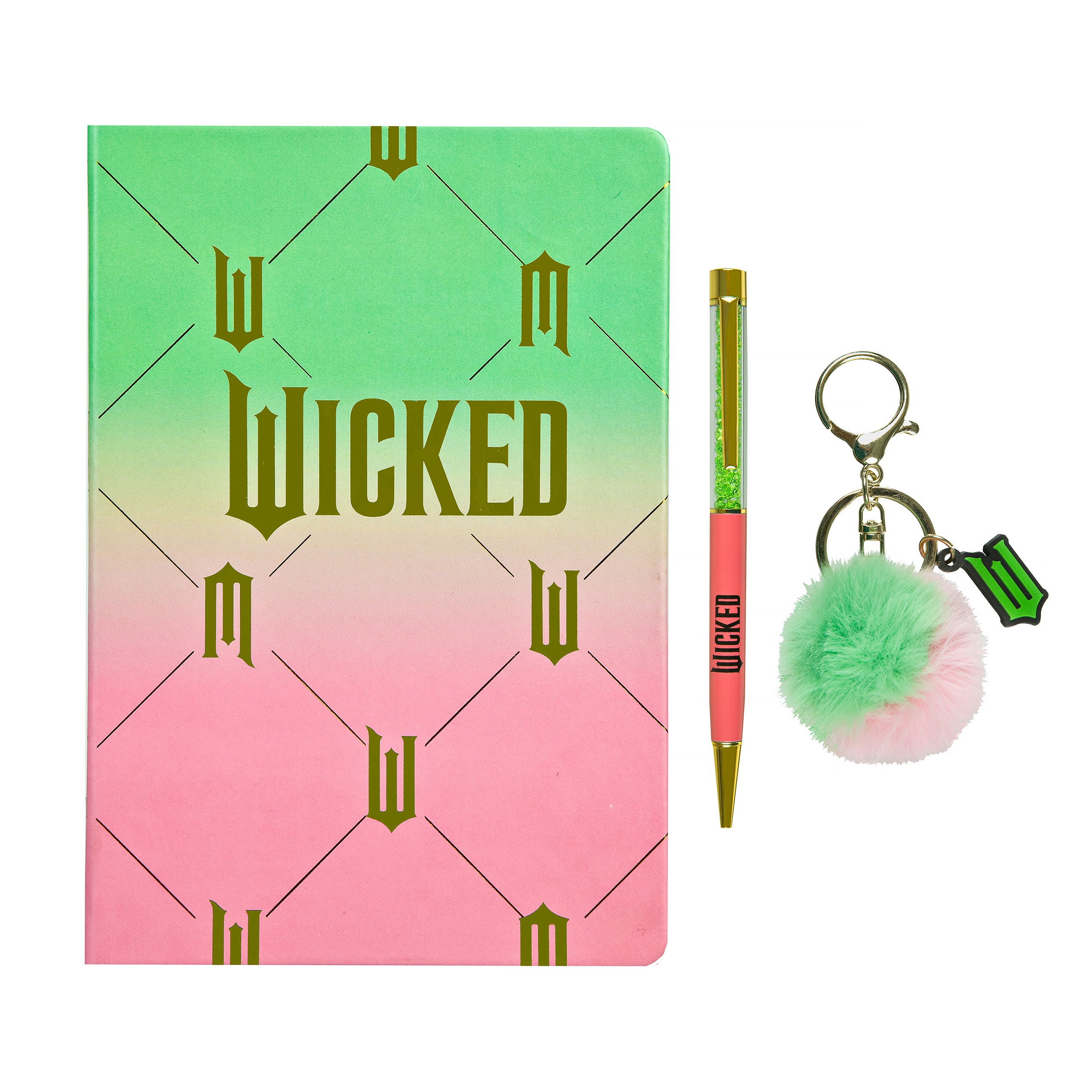Product image Wicked - Notebook with Ballpoint Pen and Keychain