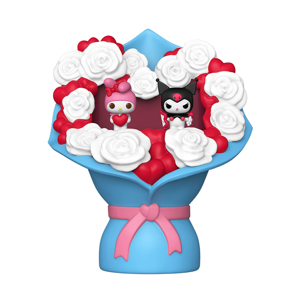 Product image Hello Kitty and Friends Kuromi and Hello Kitty Valentines Funko Bitty Pop Bouquet - Sanrio