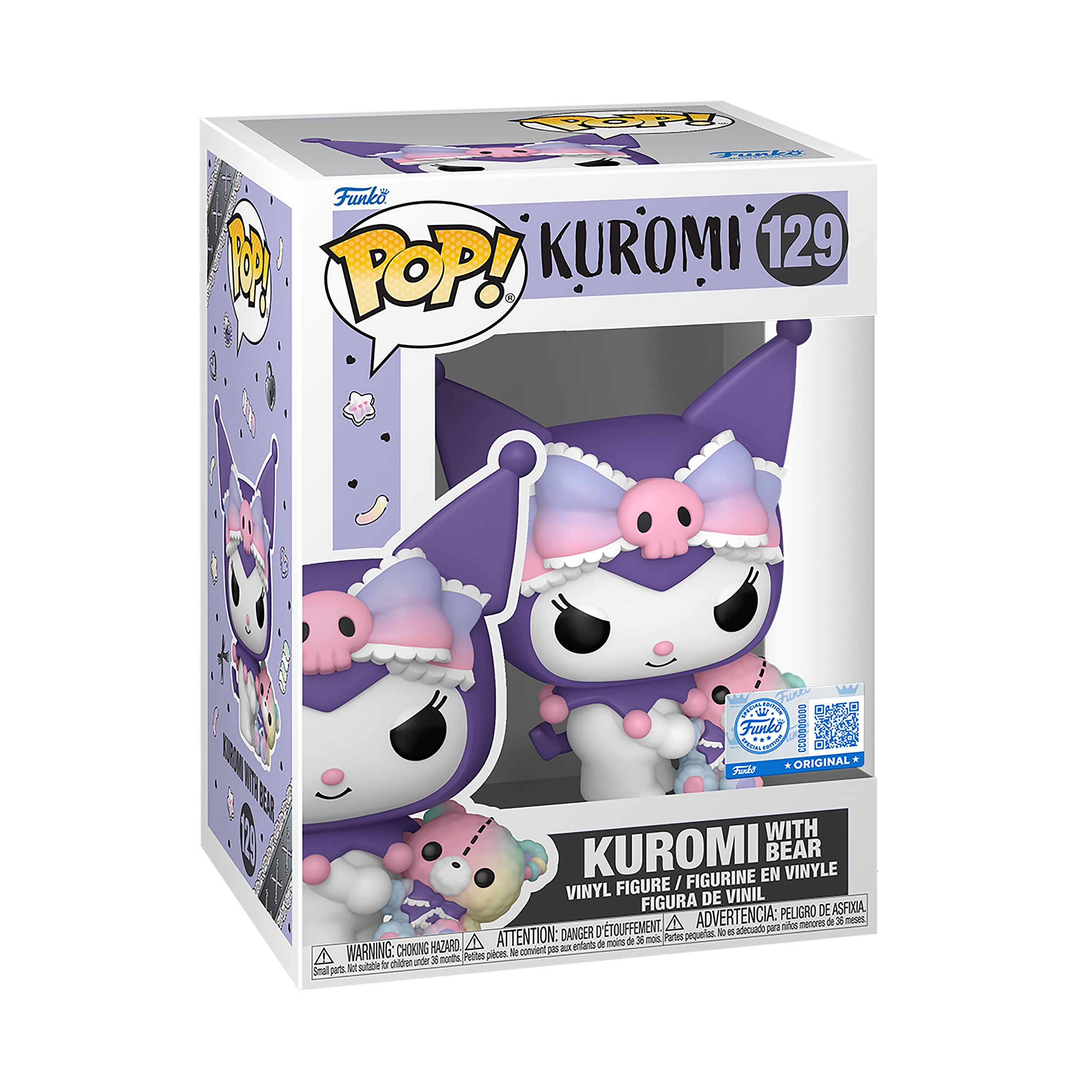 Product image Hello Kitty and Friends Kuromi with Bear Funko Pop! Figure - Sanrio