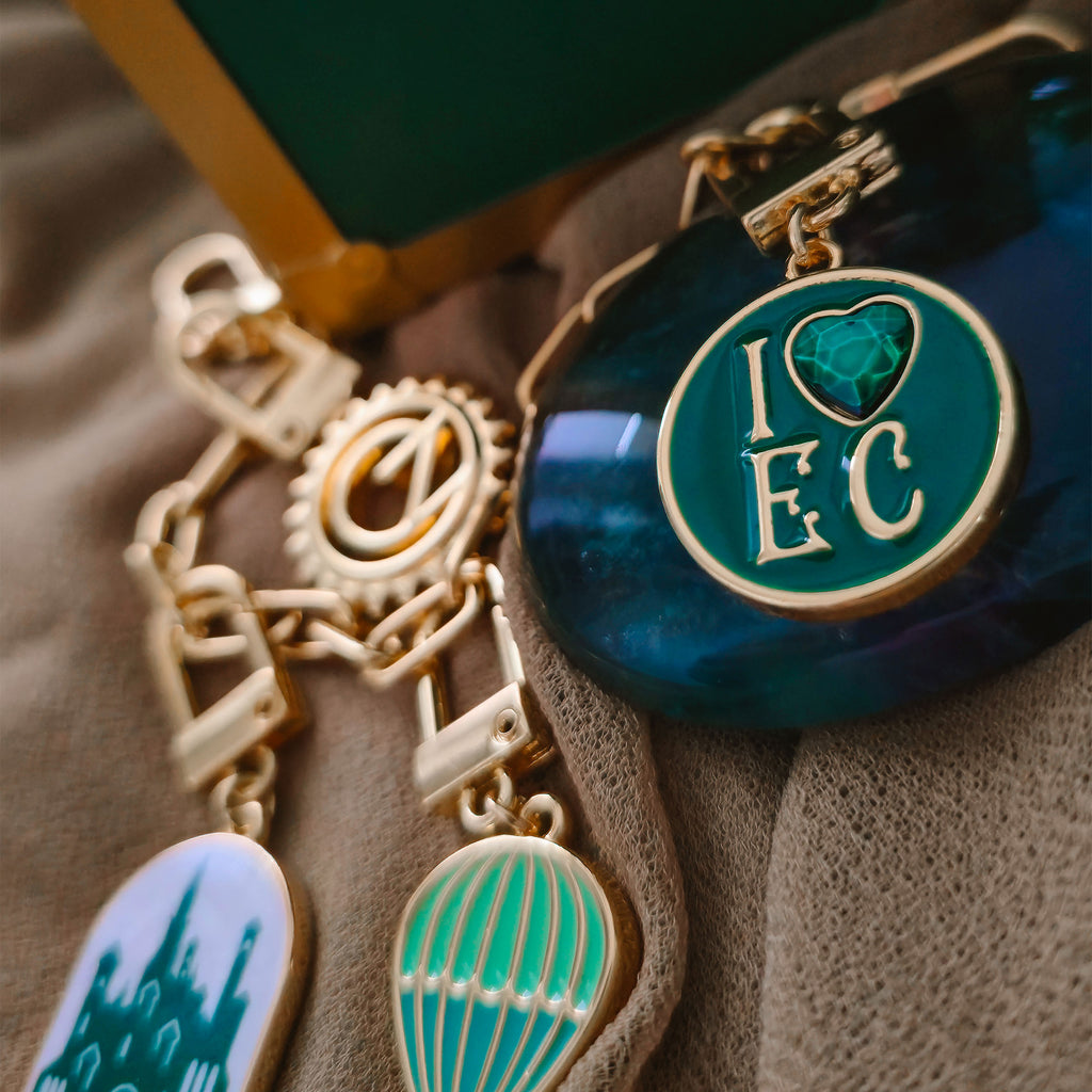 Product image Wicked - Emerald City Charm Bracelet in Suitcase Gift Box