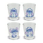 Product image Stitch Aloha Glasses Set of 4 - Lilo & Stitch