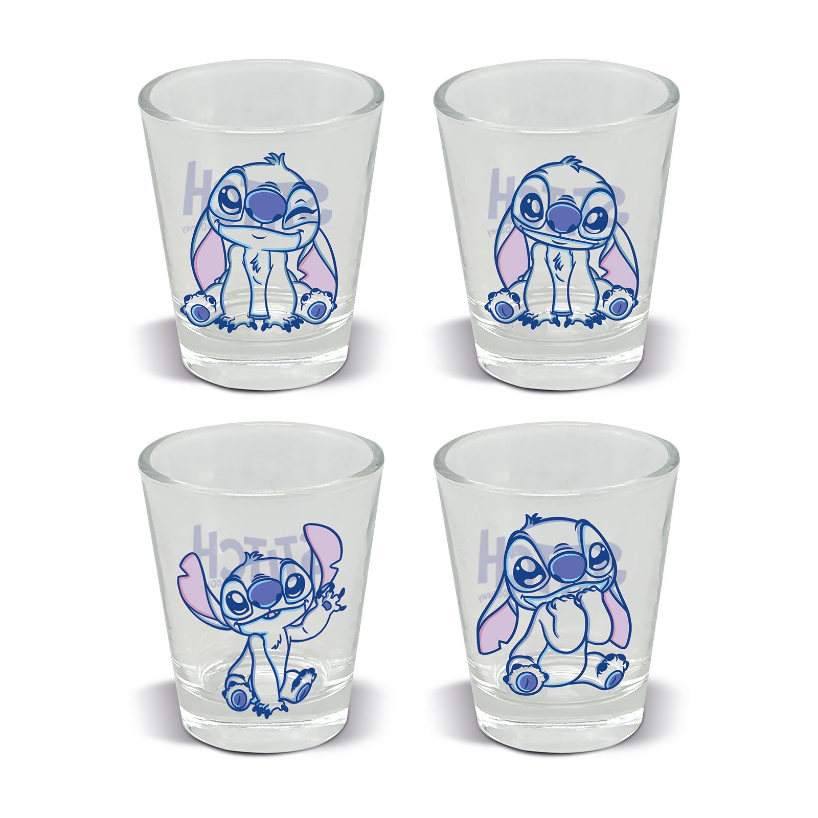 Product image Stitch Aloha Glasses Set of 4 - Lilo & Stitch