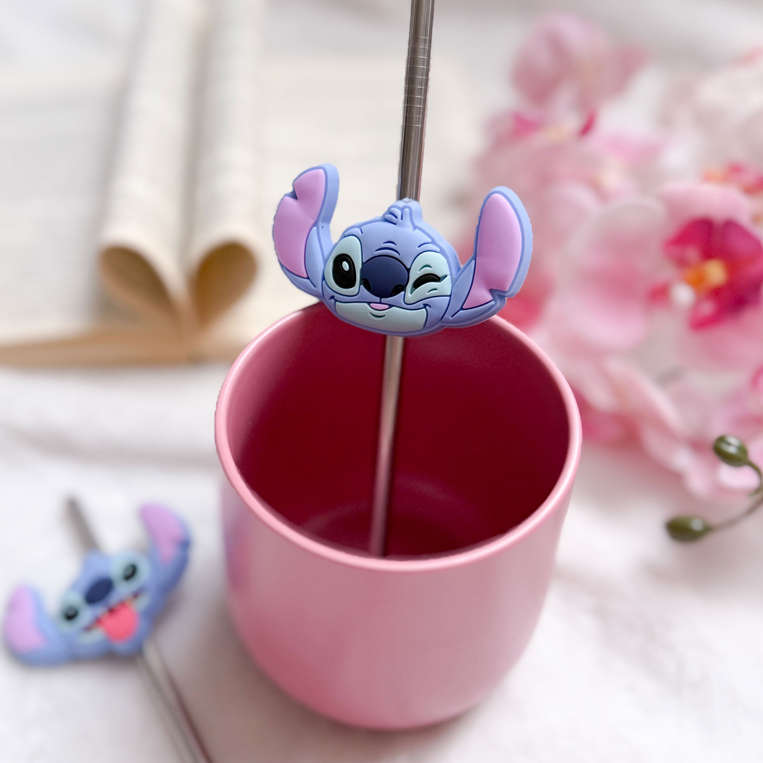 Product image Stitch Aloha Straws 2-Piece Set - Lilo & Stitch