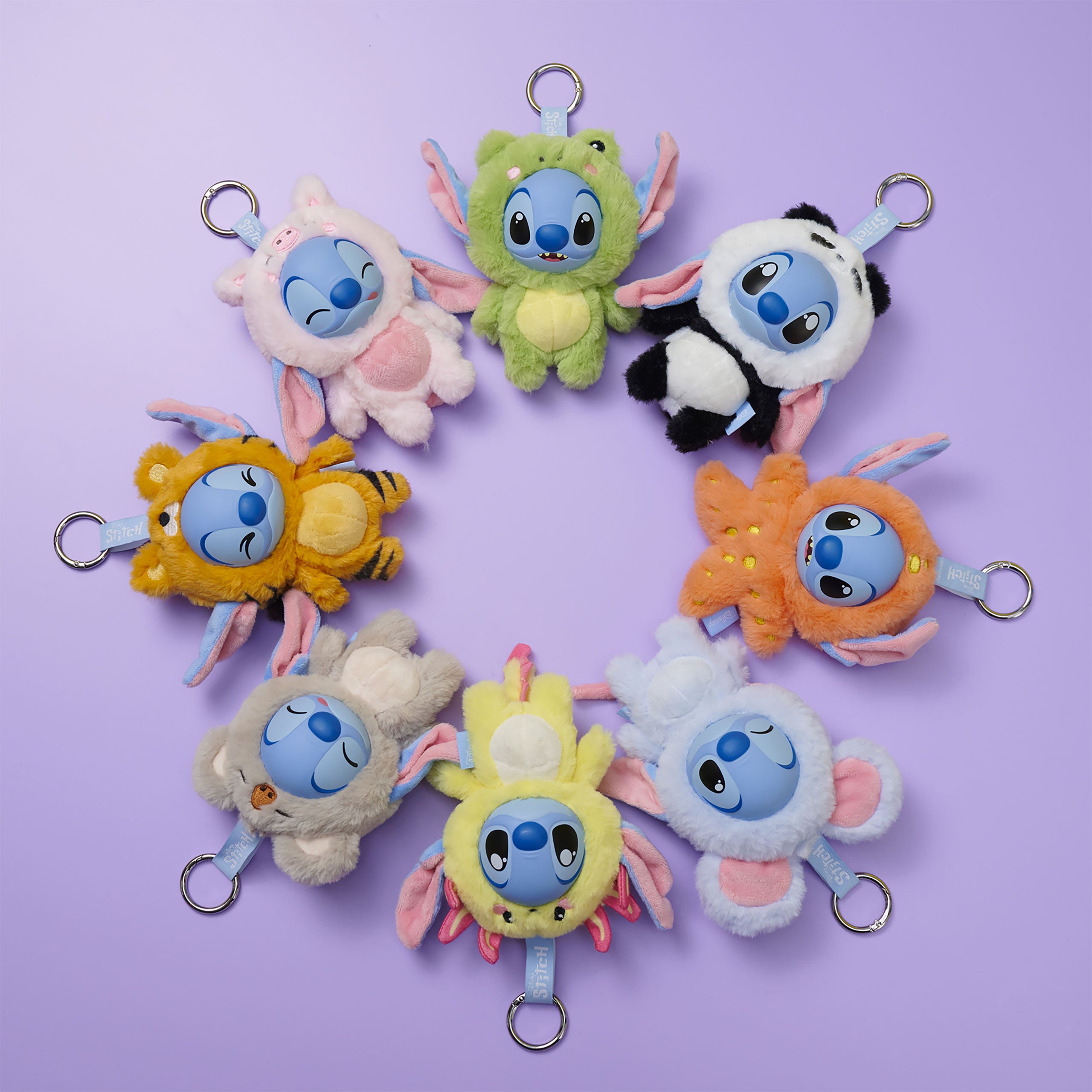 Product image Stitch YuYus Plush Mystery Keychain - Lilo & Stitch