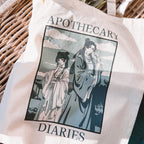 Product image Maomao and Jinshi tote bag for The Apothecary Diaries fans