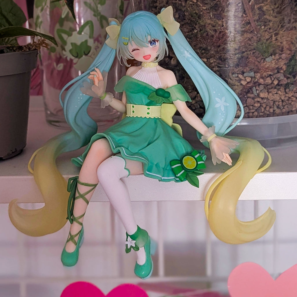 Product image Miku Lime Noodle Stopper Figure - Hatsune Miku