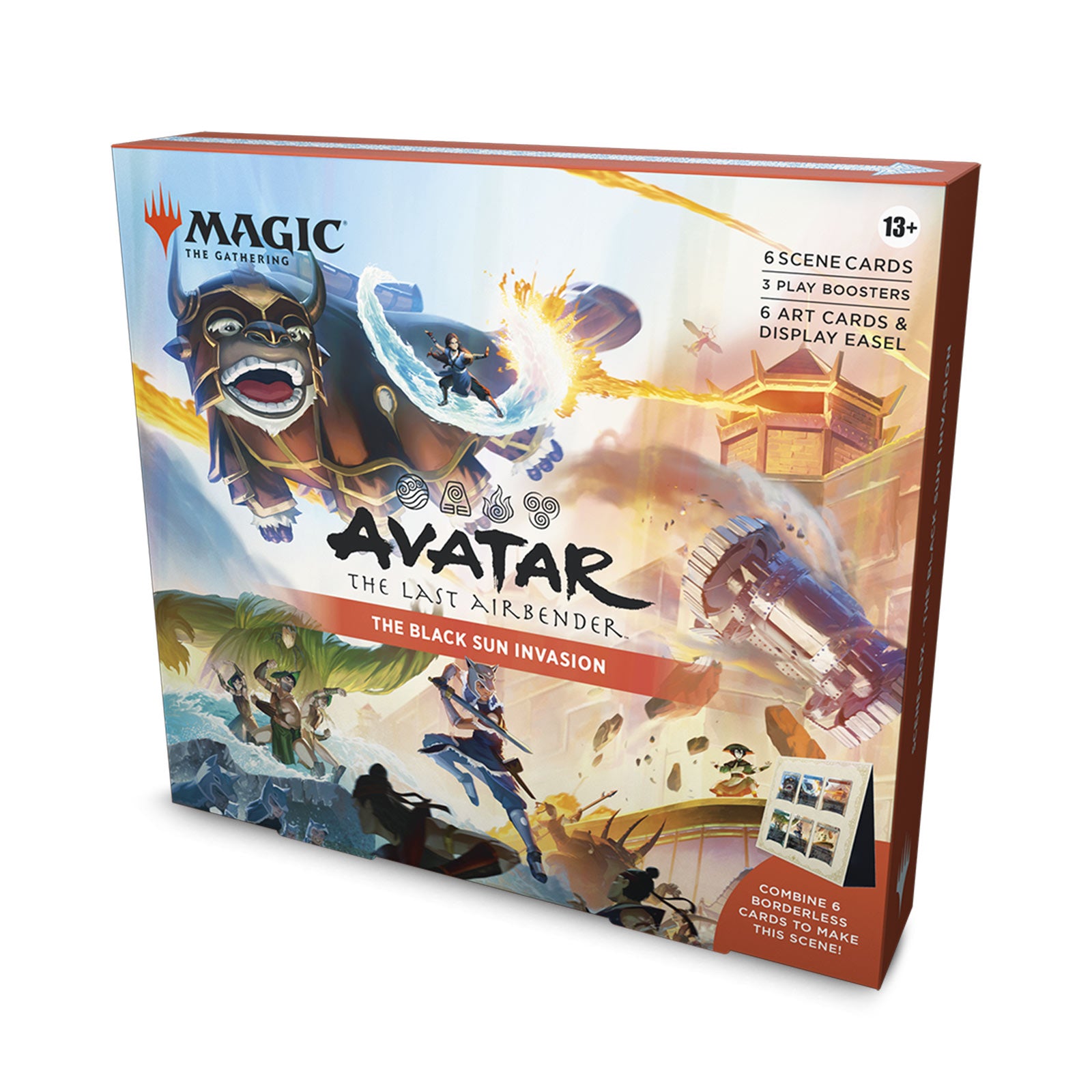 Product image Avatar: The Last Airbender – The Black Sun Invasion Scene Box English Version – Magic: The Gathering