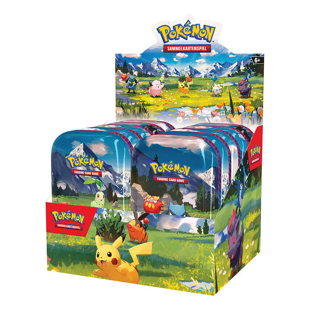 Product image Pokemon - Mega Evolution Sublime Heroes Trading Cards Tin Box 10-Display