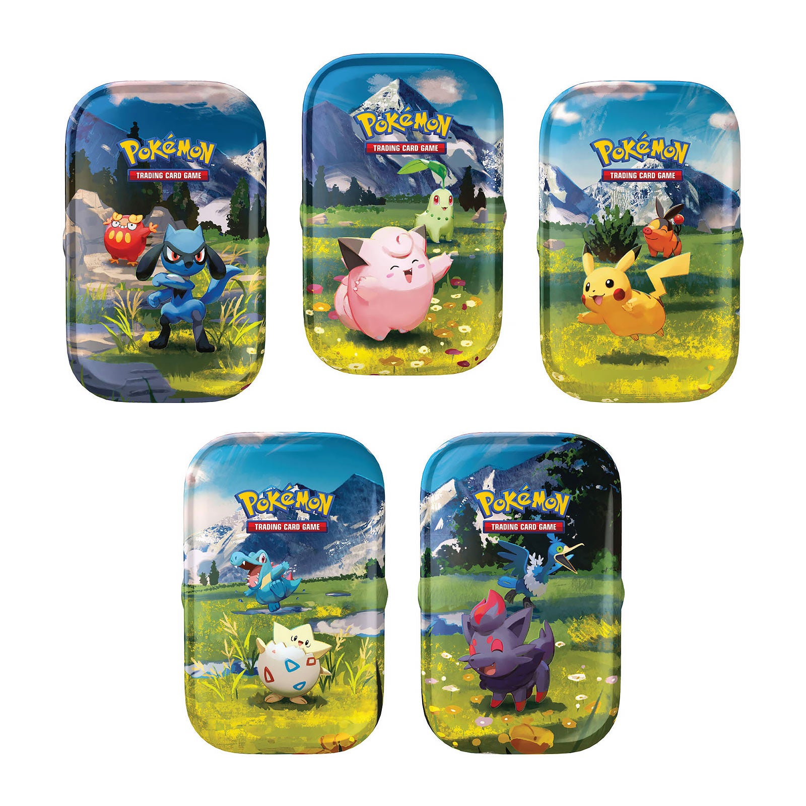 Product image Pokemon - Mega Evolution Sublime Heroes Trading Cards Tin Box 10-Display