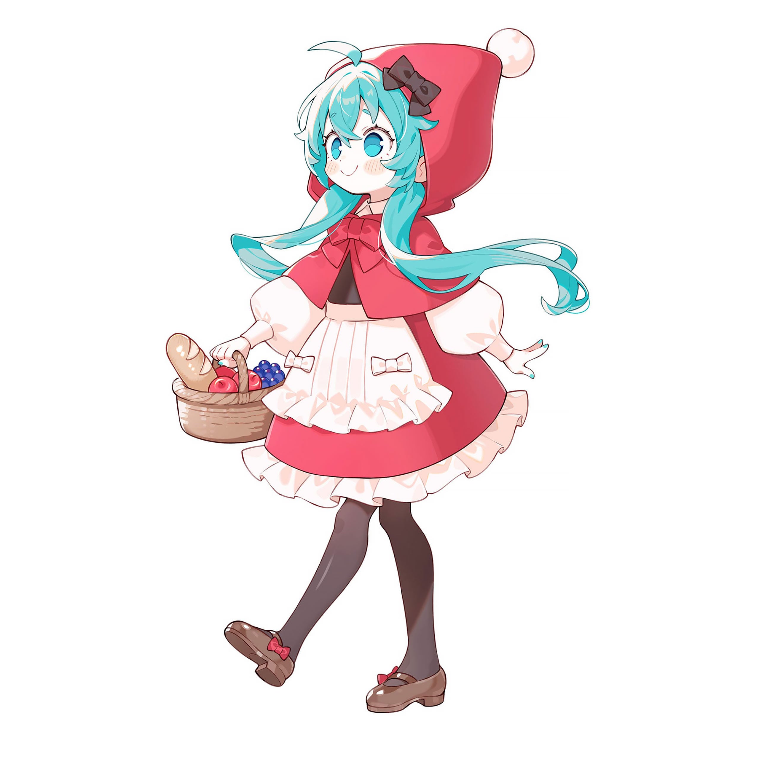 Product image Hatsune Miku – Little Red Riding Hood Desktop Figure