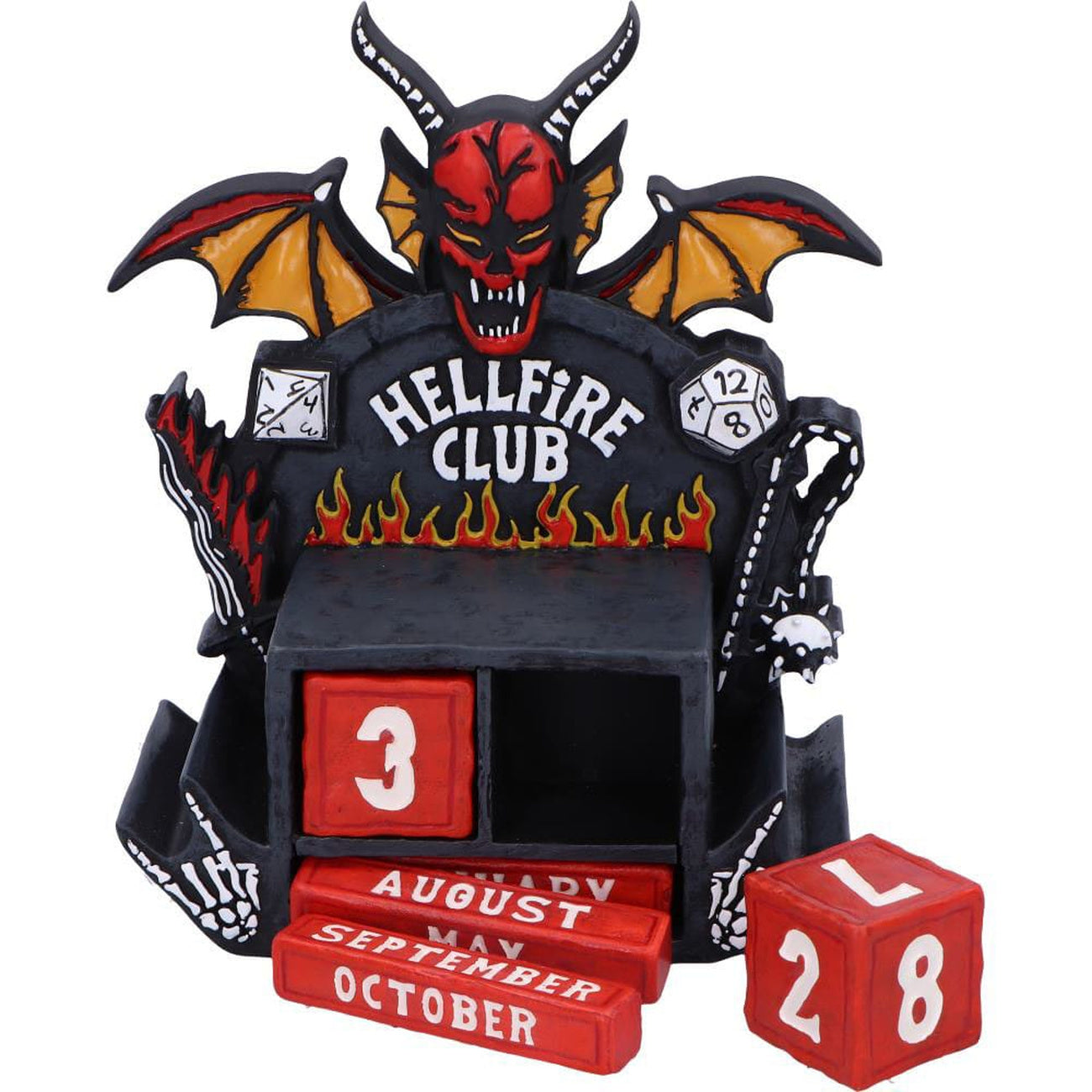 Product image Stranger Things - Hellfire Club 3D Perpetual Calendar