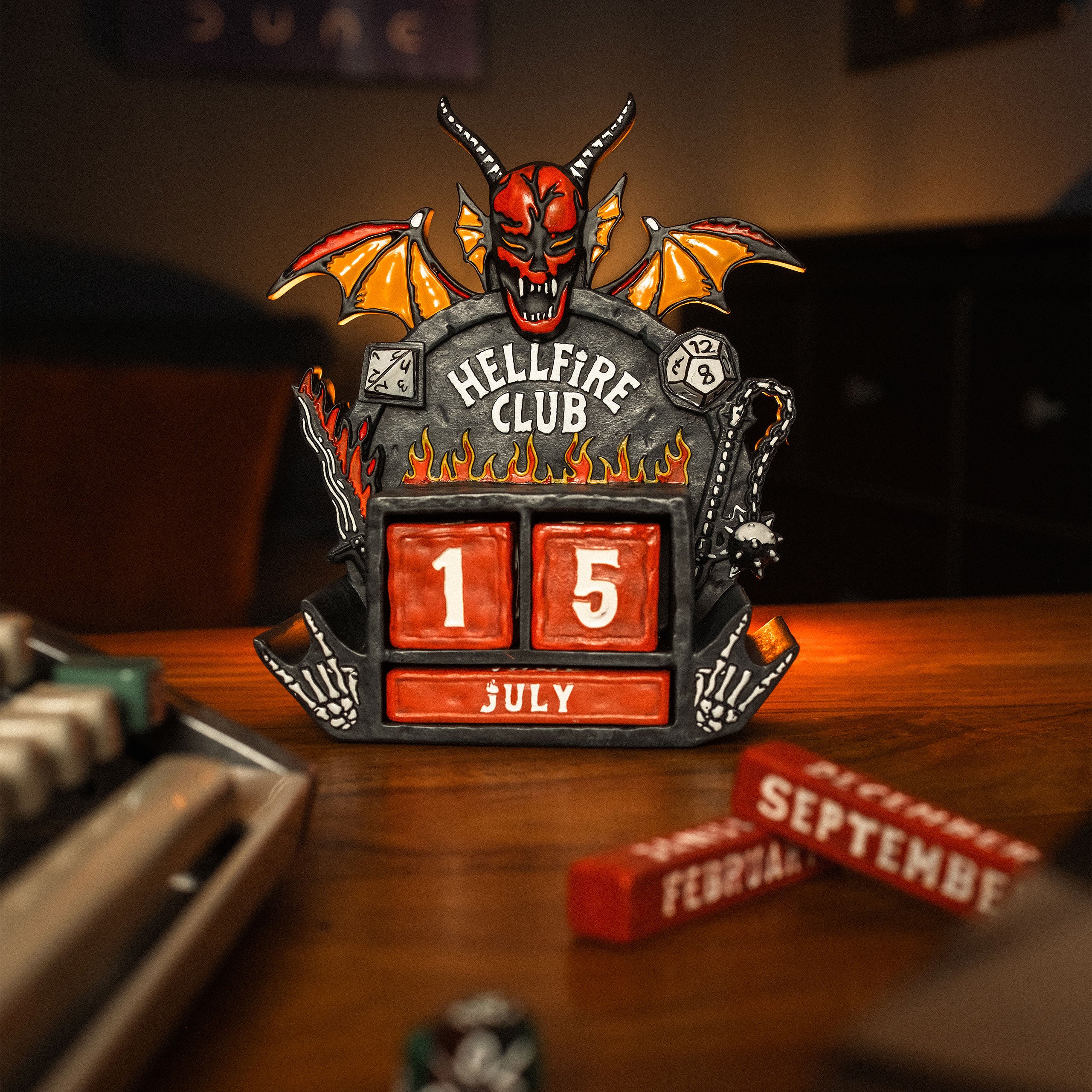 Product image Stranger Things - Hellfire Club 3D Perpetual Calendar