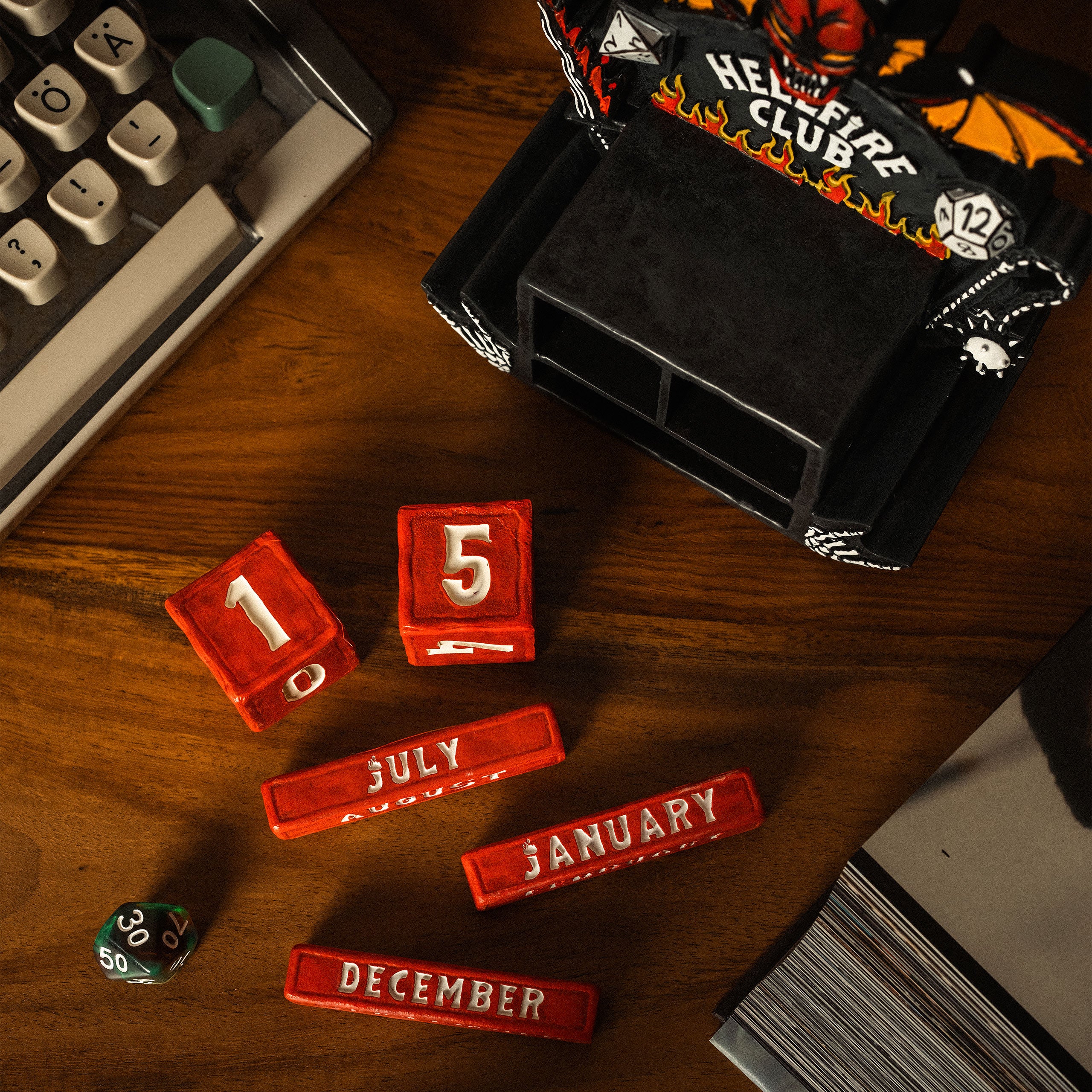 Product image Stranger Things - Hellfire Club 3D Perpetual Calendar