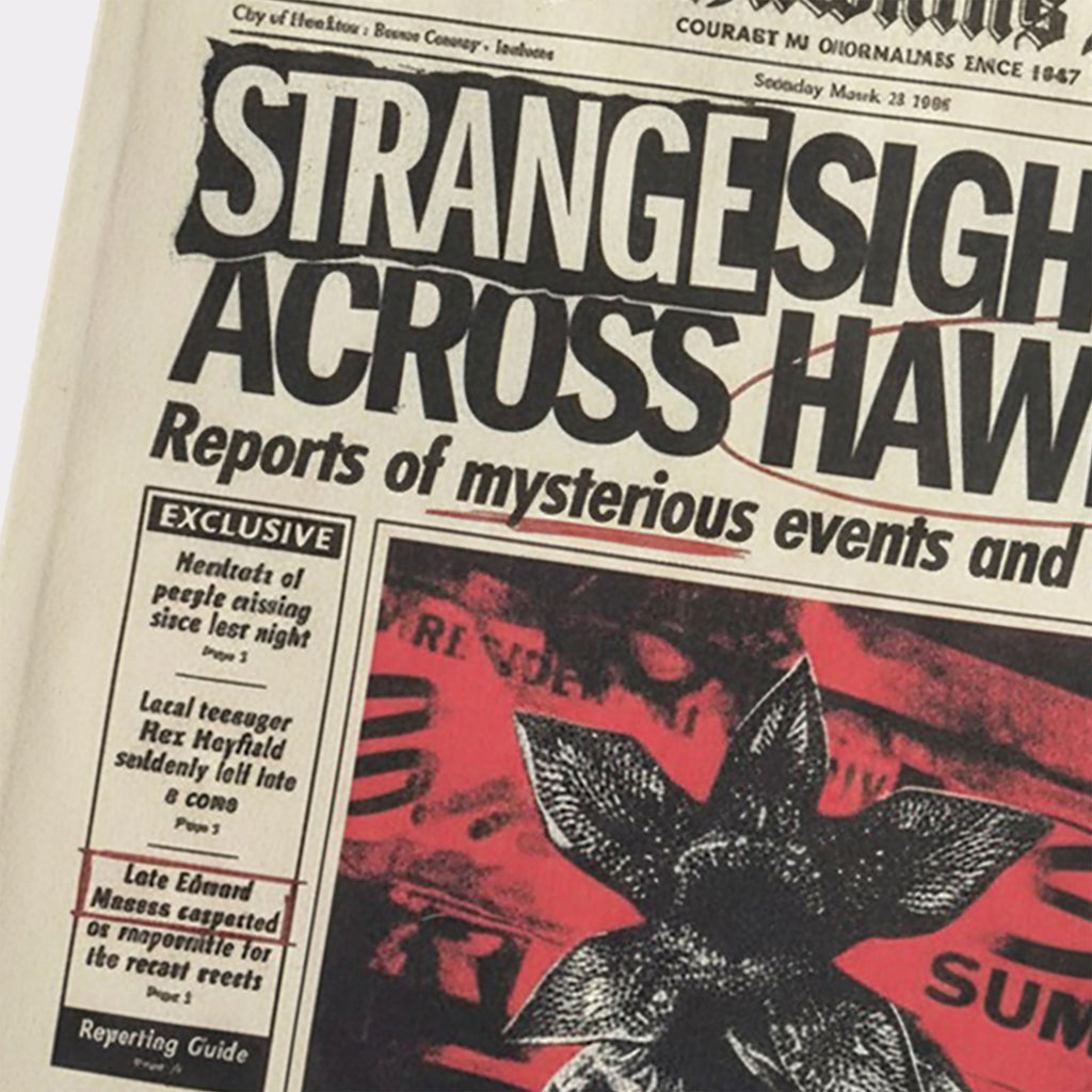 Product image Stranger Things - Strange Sightings Tote Bag