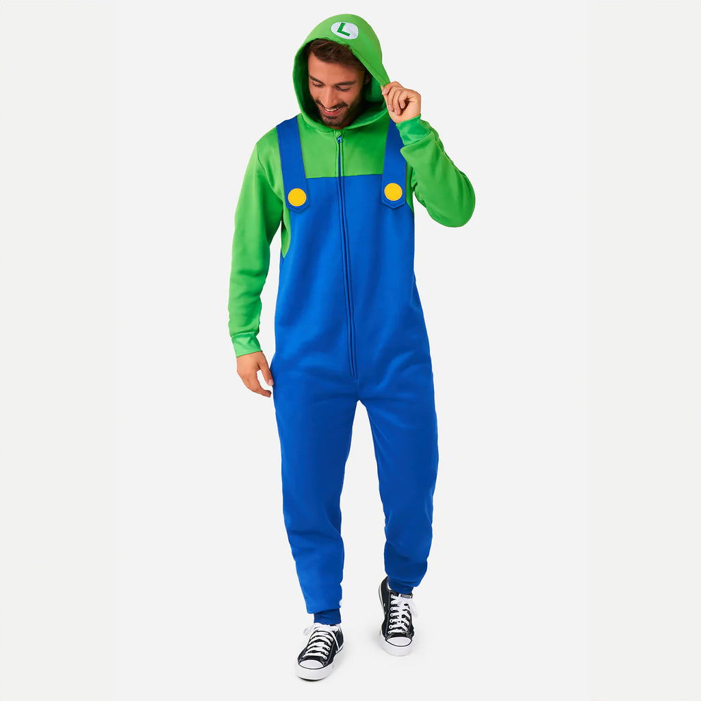 Product image Super Mario - Luigi Onesie for Adults