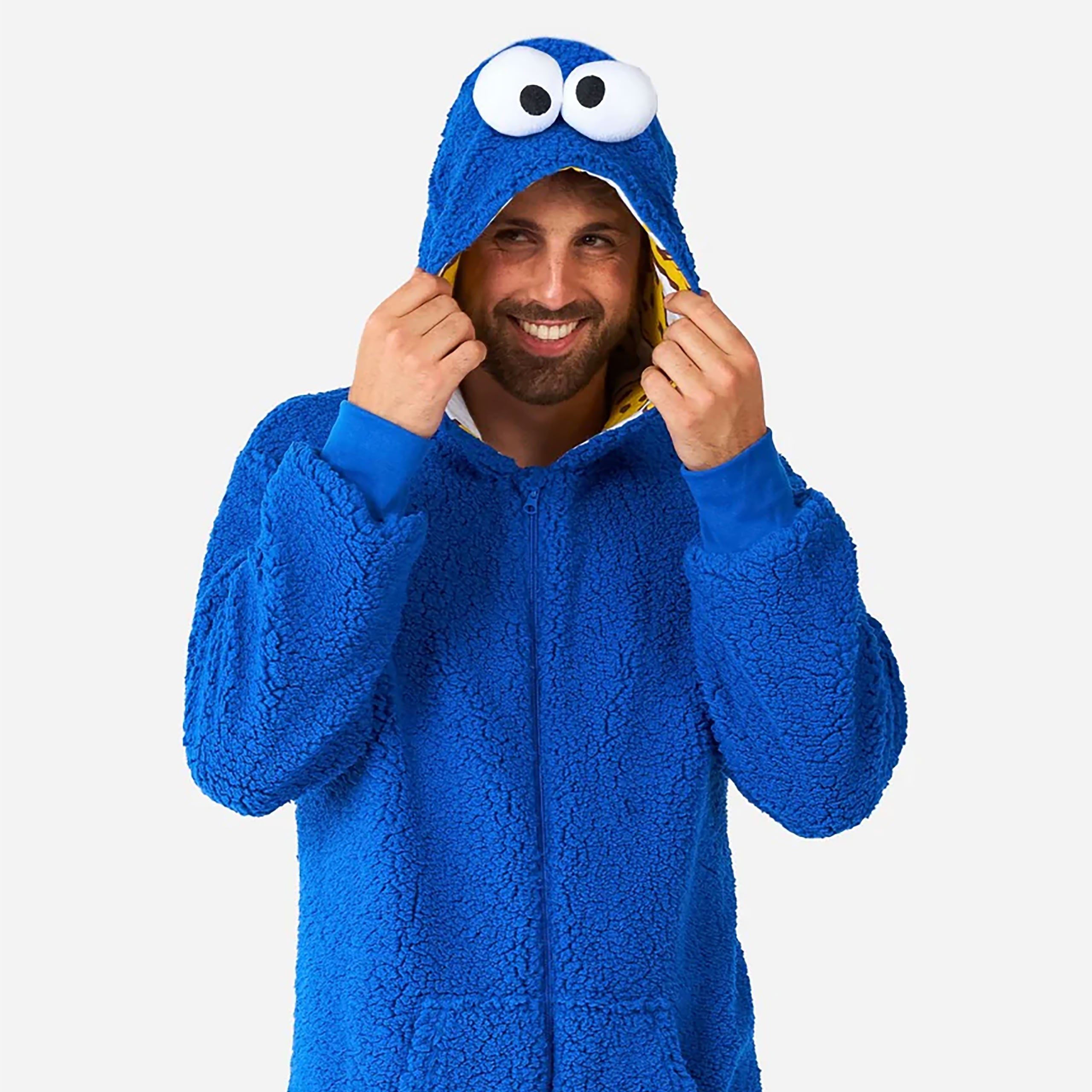 Product image Sesame Street - Cookie Monster Plush Onesie for Adults