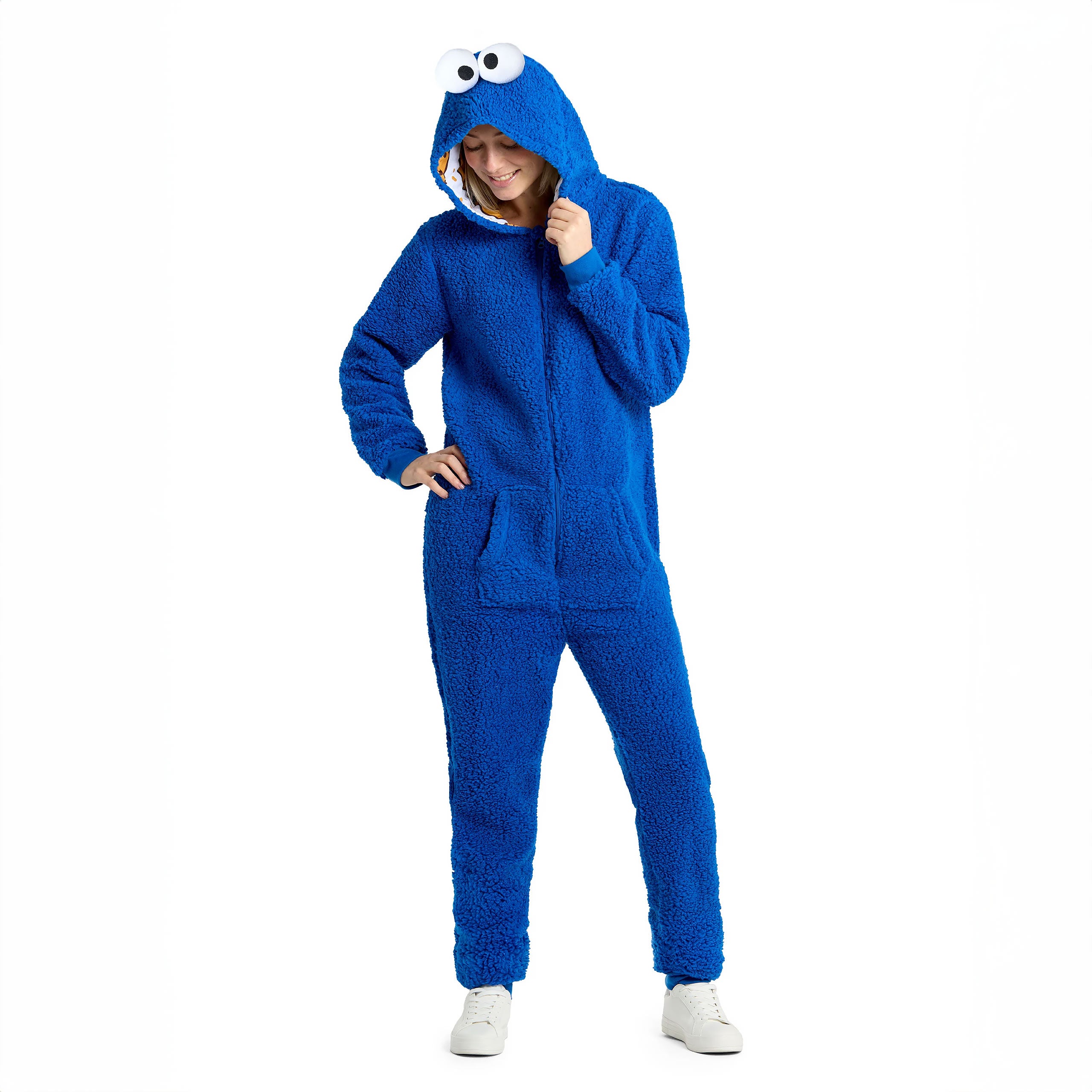 Product image Sesame Street - Cookie Monster Plush Onesie for Adults