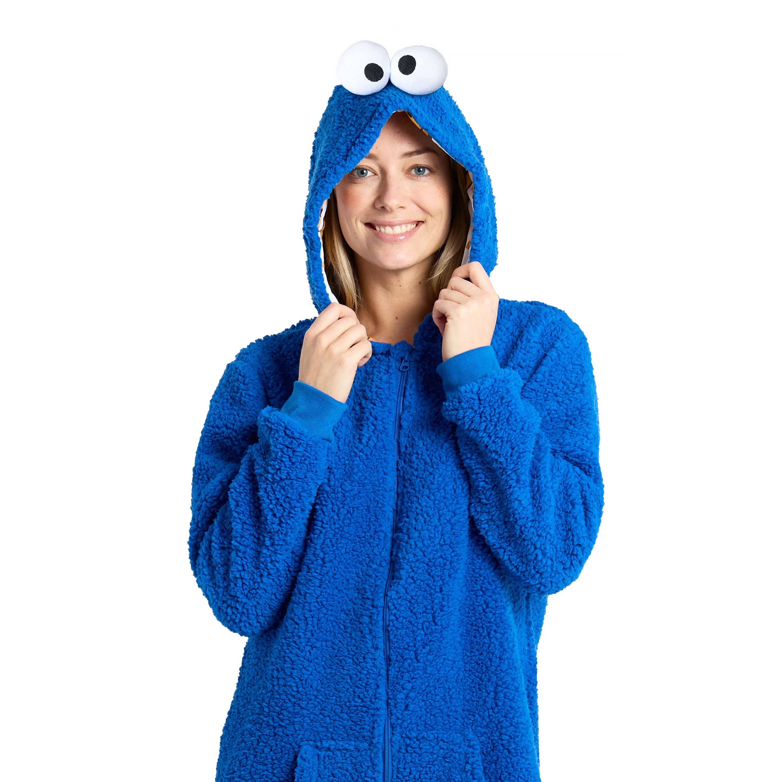 Product image Sesame Street - Cookie Monster Plush Onesie for Adults
