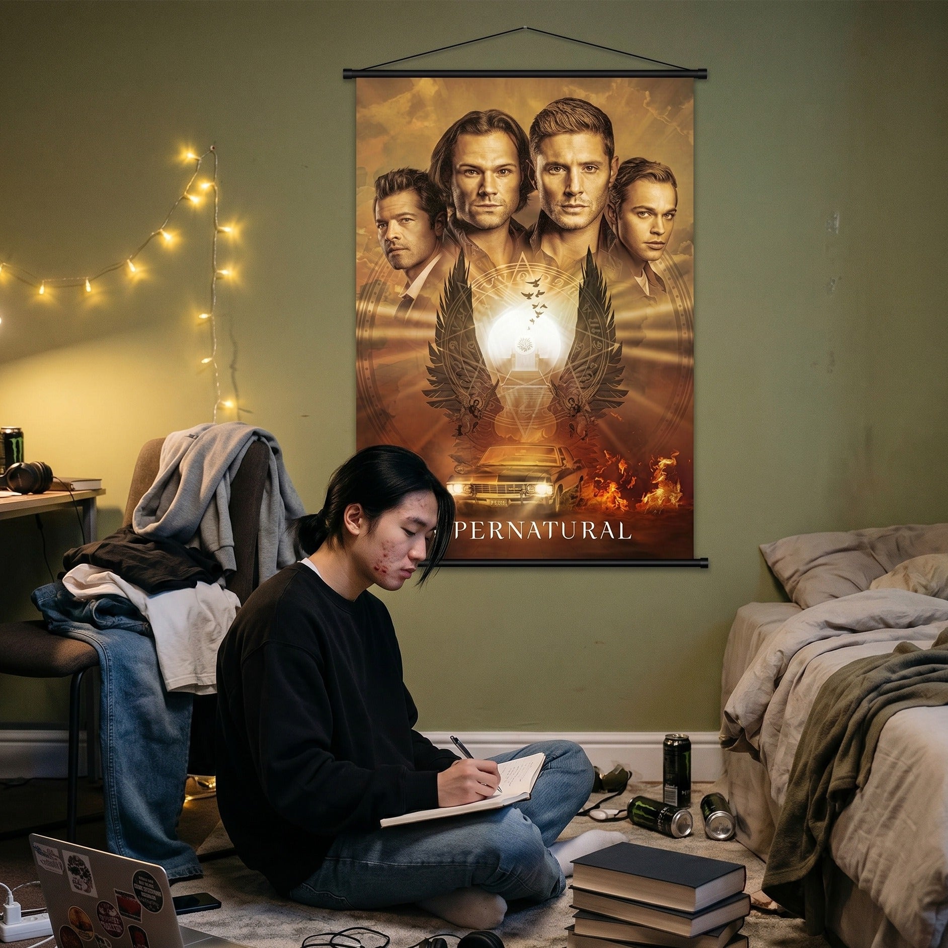 Product image Supernatural - Cast Wall Scroll