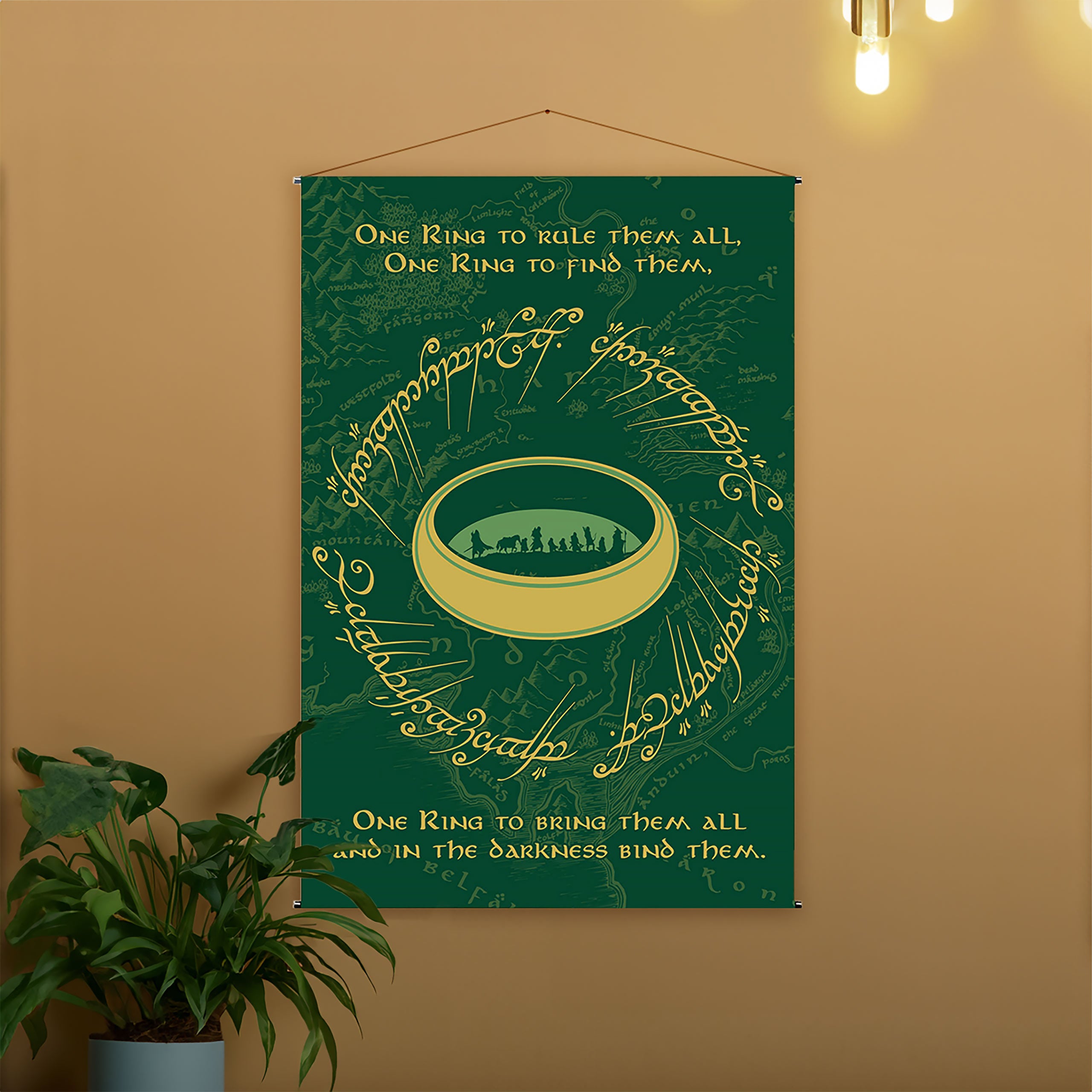 Product image The Lord of the Rings - The One Ring Wall Scroll