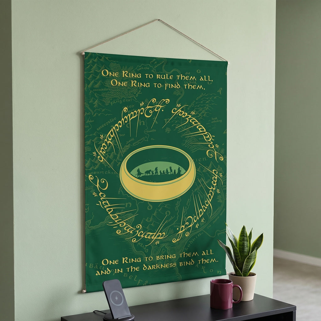 Product image The Lord of the Rings - The One Ring Wall Scroll