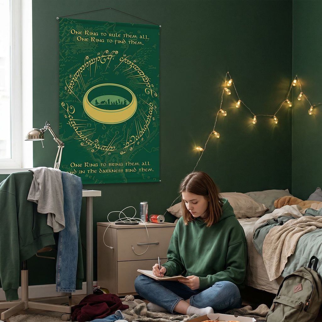 Product image The Lord of the Rings - The One Ring Wall Scroll