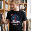 Product image Elbenwald in Hamburg Skyline T-Shirt Black