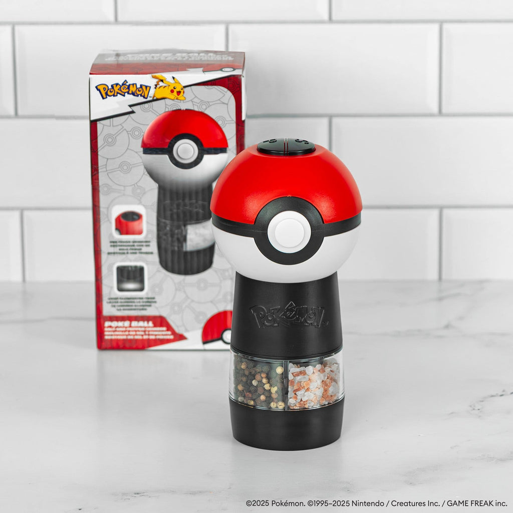 Product image Pokémon - Poké Ball Electric Salt & Pepper Mill