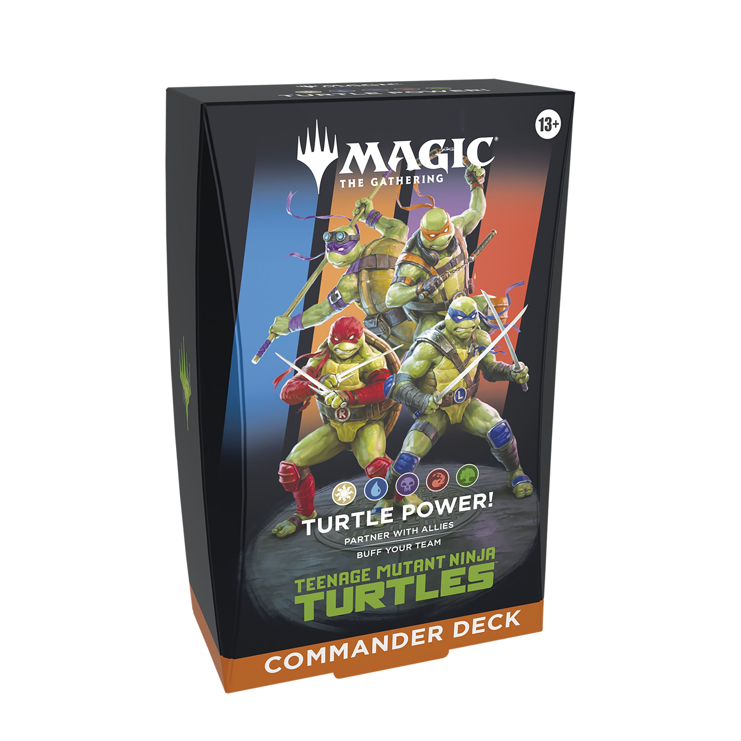 Product image Teenage Mutant Ninja Turtles - Turtle Power Commander Deck German Version - Magic: The Gathering
