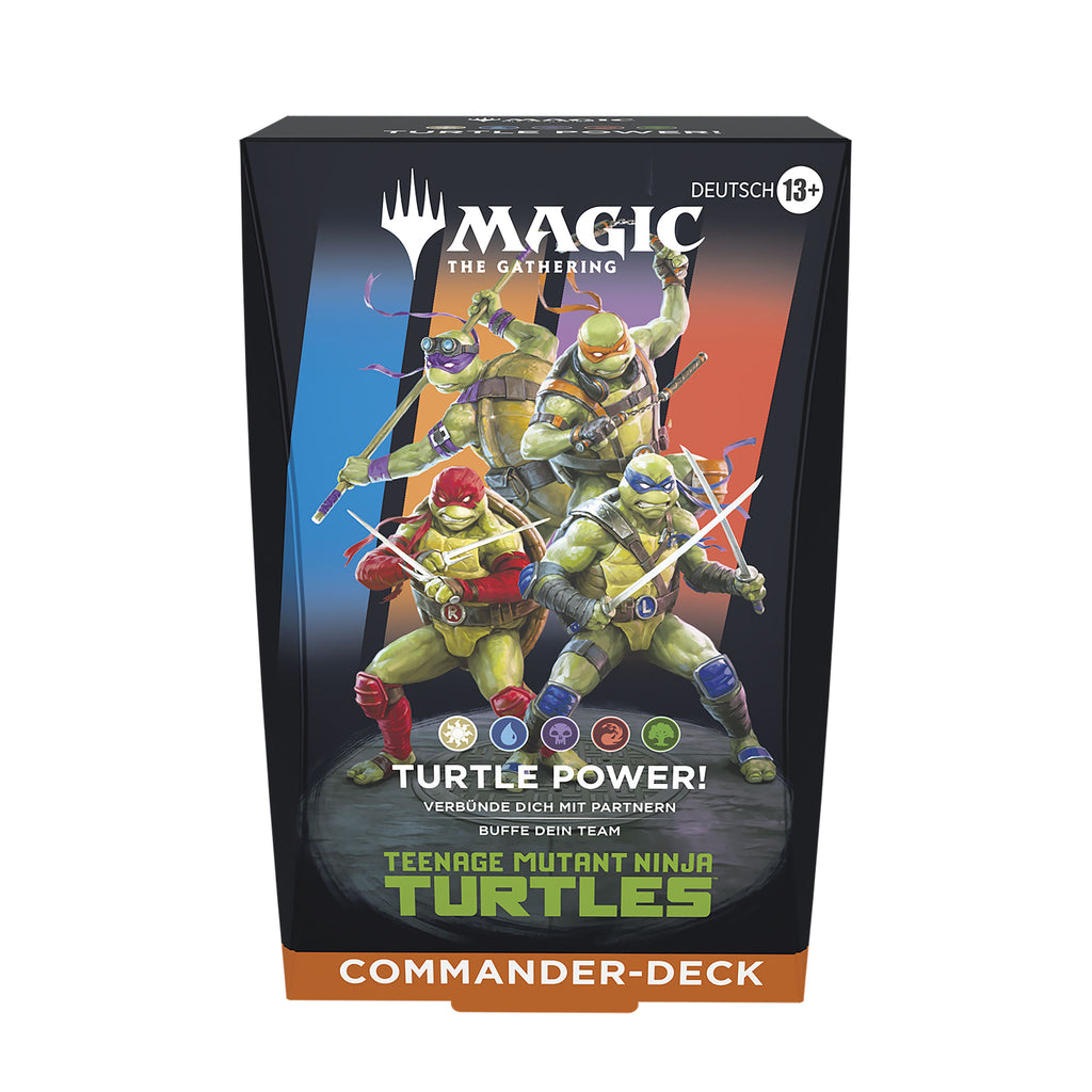 Product image Teenage Mutant Ninja Turtles - Turtle Power Commander Deck English Version - Magic: The Gathering