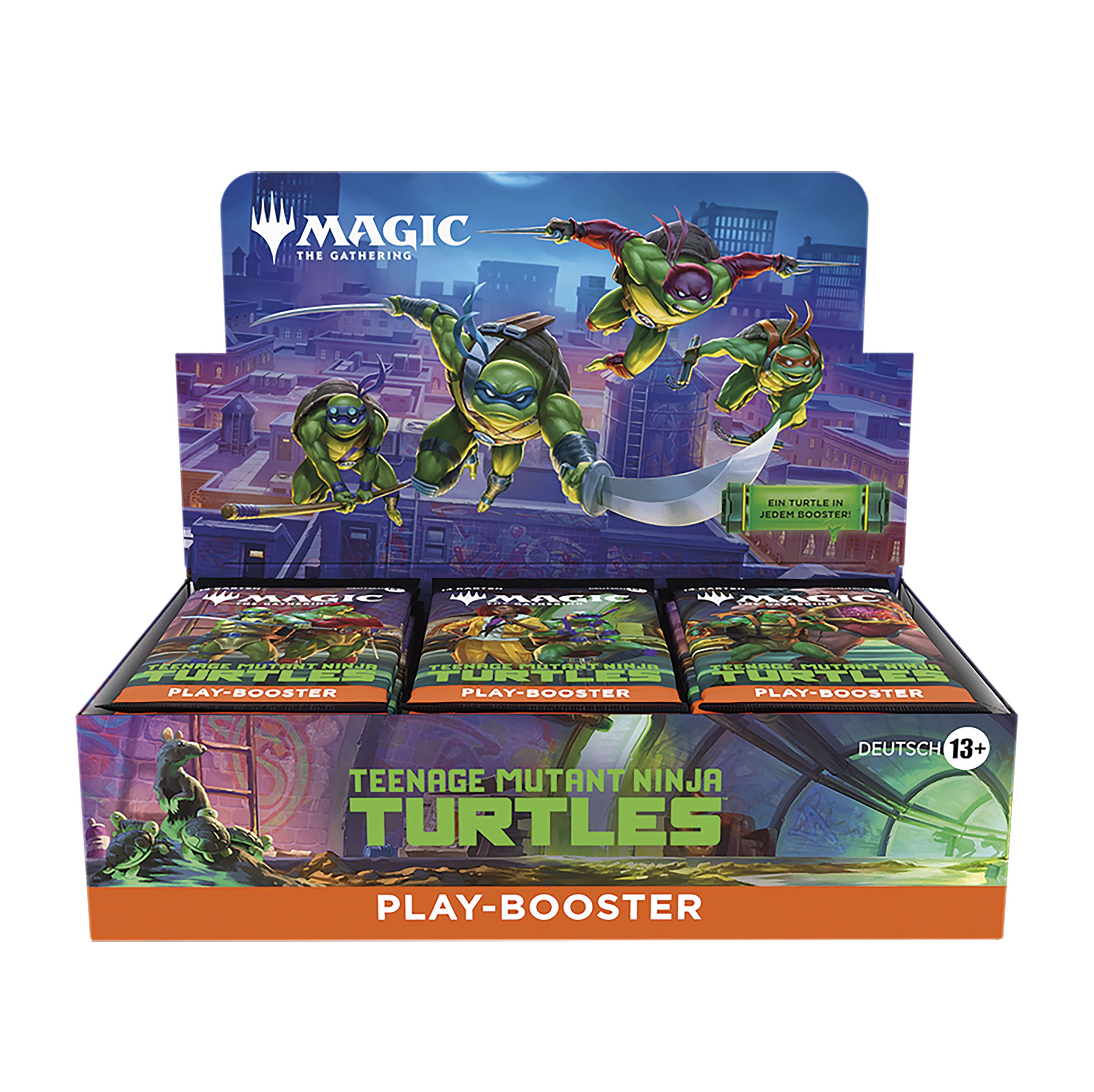 Product image Teenage Mutant Ninja Turtles Play Booster German Version – Magic: The Gathering Display E1091583