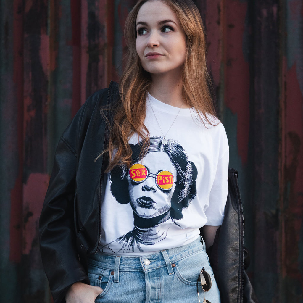 Product image Sex Bomb T-shirt for Star Wars fans white
