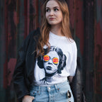 Product image Sex Bomb T-shirt for Star Wars fans white