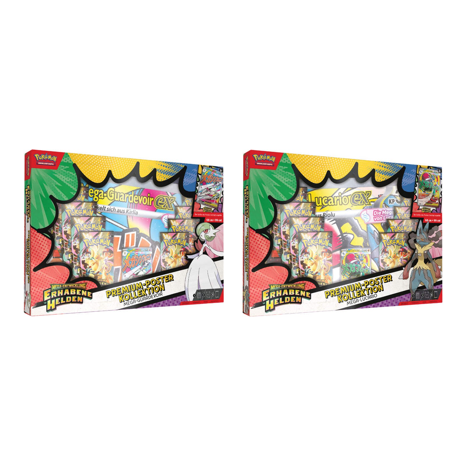 Product image Pokémon - Mega Evolution Sublime Heroes Mystery Premium Poster Collection