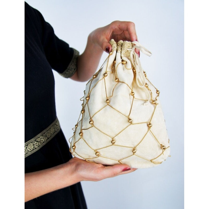 Product image Medieval Velvet Pouch Relindis beige
