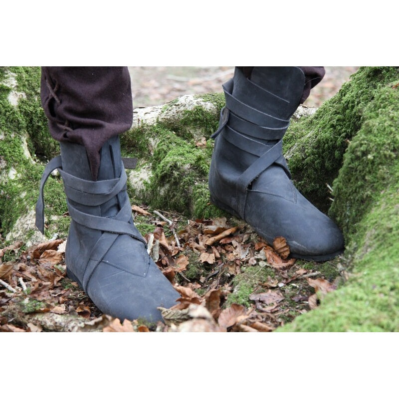 Product image Haithabu Boots in Nubuck Leather Floki black