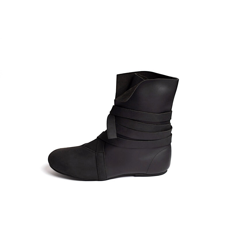 Product image Haithabu Boots in Nubuck Leather Floki black